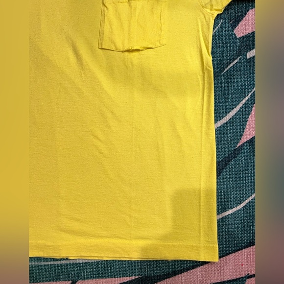 Vintage BVD Single Stitch Blank Plain Basic Crewneck Pocket Tshirt - Picture 4 of 9